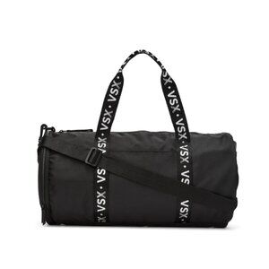 Victoria's Secret VSX Duffle Bag, Black, Sport/Gym/Travel tote/bag NIB